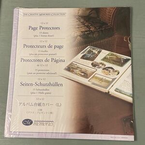 Creative Memories 12x12 Page Protectors New